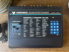 VTG Videonics Digital Sound Effects Mixer SE-1 USA Made 1995 W/ Power Cord