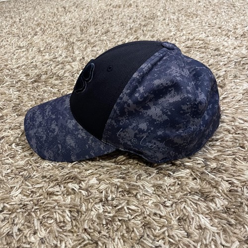 Sombrero negro trébol azul camuflaje flexible ajustado para hombre L/XL camuflaje digital bandera americana - Imagen 4 de 13