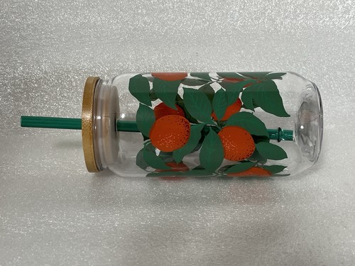 Juego de 2 vasos Becky G & Alejandra 20 onzas acrílico con forma de lata naranja y azulejo - Imagen 18 de 22