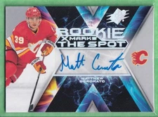 2023-24 SPx X Marks the Spot Rookie Autographs #XMR-MC Matthew Coronato Flames