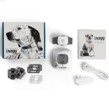 Tagg The Pet Tracker Master Kit New GPS Tracking Dog White