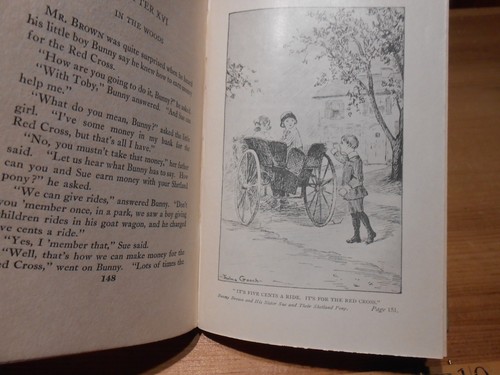 Bunny Brown & his Sister Sue / Their Shetland Pony 1st Ed 1918 Illus Antique - Bild 11 von 12