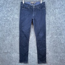 Paige Jeans Womens 27 Blue Skyline Skinny Stretch Made In USA Dark Wash Denim