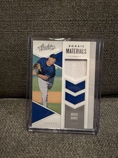 2020 Panini Absolute - Absolute Rookie Materials Brock Burke #ARM-BR (MEM, RC)