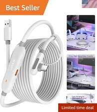 Next-Gen 20FT Charging Cable for Meta Quest 3, Oculus  Pico 4 - Fast  Flexible