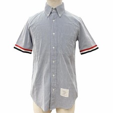 Thom Browne Cotton Short Sleeve Shirt - DUTY FREE to US and AUS