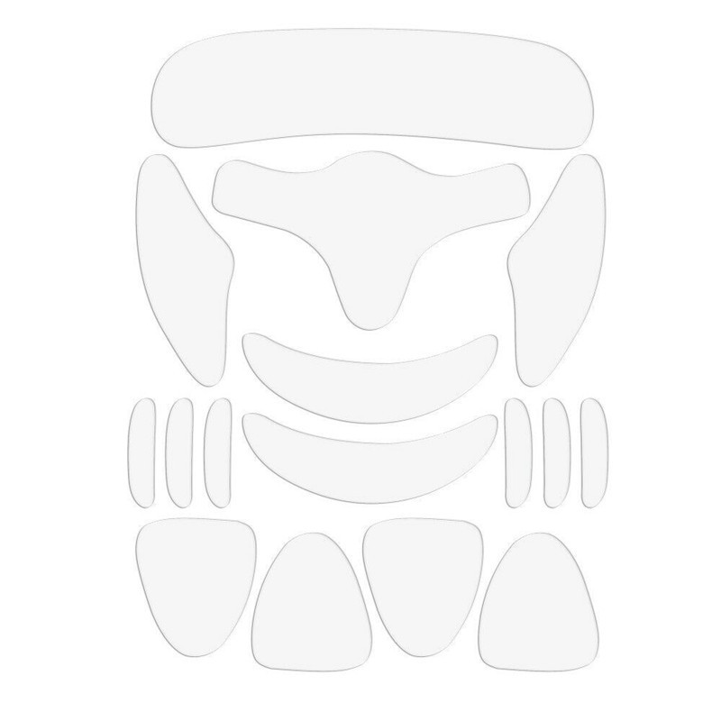 16Pack Soft Anti Wrinkle Silicone Sticker Face Forehead Neck Eye Pad Patches