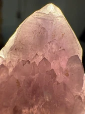 AMETHYST SCEPTER QUARTZ CRYSTAL SAN BERNARDINO CALIFORNIA 46g