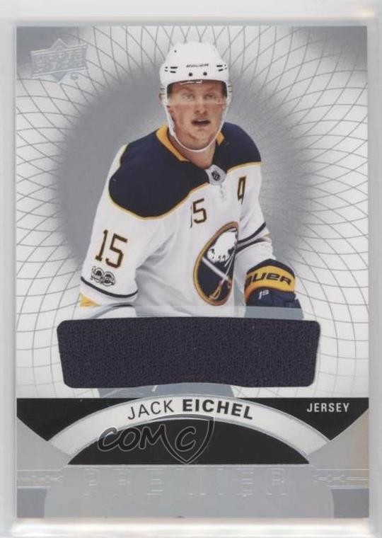 2017-18 Upper Deck Premier Jerseys Jack Eichel #9 08ku