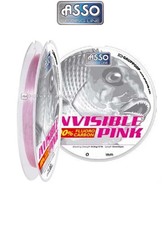 FILO ASSO FLUOROCARBON INVISIBLE PINK 30 M PESCA BARCA INVISIBILE TERMINALI