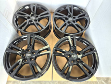 4x GENUINE GLOSS BLACK AUDI A3 VW GOLF MK8 MK6 CADDY TOURAN T4 17" ALLOY WHEELS