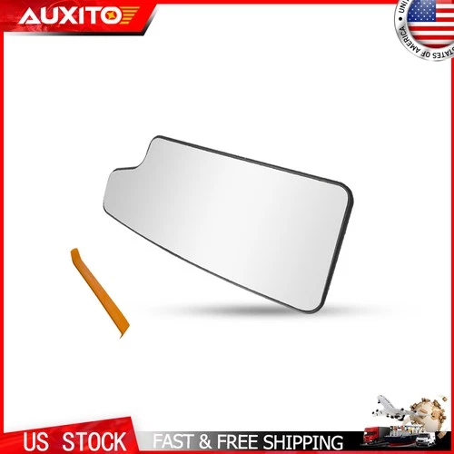 Left Towing Lower Convex Mirror Glass For 2020-2021 Chevy Silverado GMC Sierra