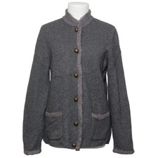 Schneiders Salzburg, Strickjacke, Damen, Größe: 42, RICECORN JANKER, Grau #m5V