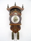 Sallander Vintage Antique Dutch Wall Clock 8 day (Hermle Warmink Friesian Era)
