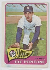 1965 Topps Joe Pepitone #245 2k3