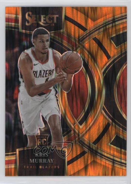 2023 Panini Select Premier Level Orange Flash Prizm Kris Murray Rookie RC 12g7