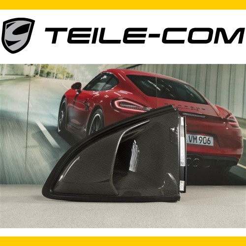Porsche 718 Cayman GT4RS Weissach Paket Seitenfenster Lufteinlass carbon LINKS - Picture 1 of 3