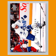 Alexander Steen #17 2008-09 Upper Deck Toronto Maple Leafs Hockey Card NHL