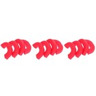  12 PCs Silikon -Topf -Griff Deckungen Pfanne Griffhalter isolierte