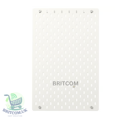 NUEVO IKEA SKÅDIS Tablero de clavijas Blanco 36x56 cm - Tablero de almacenamiento organizador de pared - Imagen 1 de 5