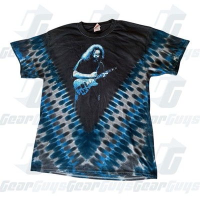 Jerry Garcia - 1978 Wolf Guitar Tie Dye T-Shirt  Large