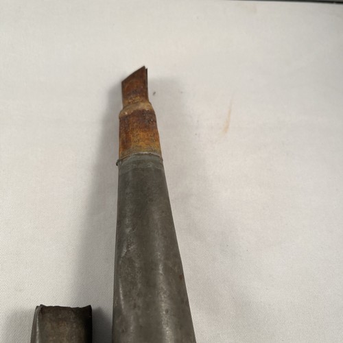 Antique Vintage Large Tin Horn - Bild 12 von 13