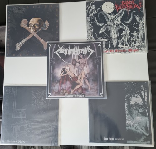 Black Metal Vinyl LP 92 LPs Sammlung - Foto 18 di 20
