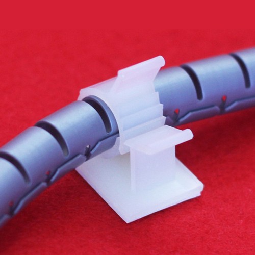 50pcs Adjustable Cable Clips Self Adhesive Wire Fixed Clips Cord Cable Wire - Afbeelding 4 van 11