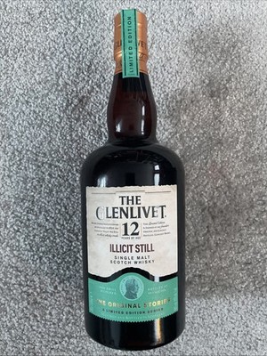 Glenlivet 12 Jahre Illicit Still Single Malt Scotch Whisky 0,7 Liter 48 % selten