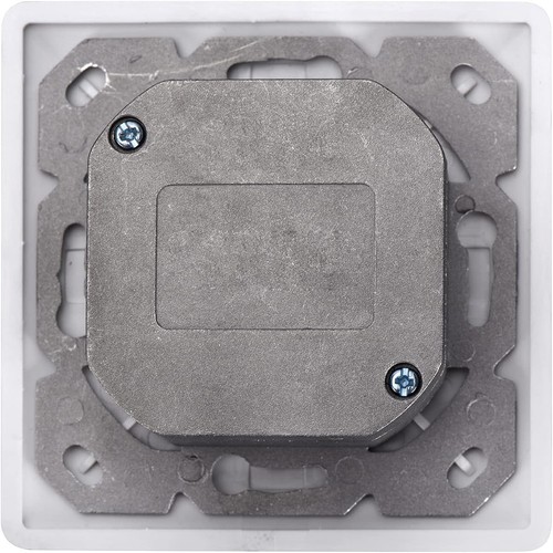 DIGITUS CAT 6 Wall Outlet Flush Mount, White Cat 6 - Embedabble Mounting - Horiz - 第 3/5 張圖片