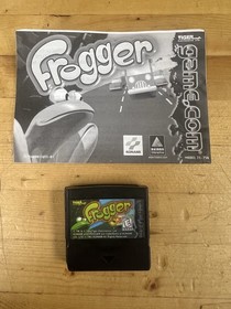 Frogger Game.com Cartridge With Manual Tiger Electronics