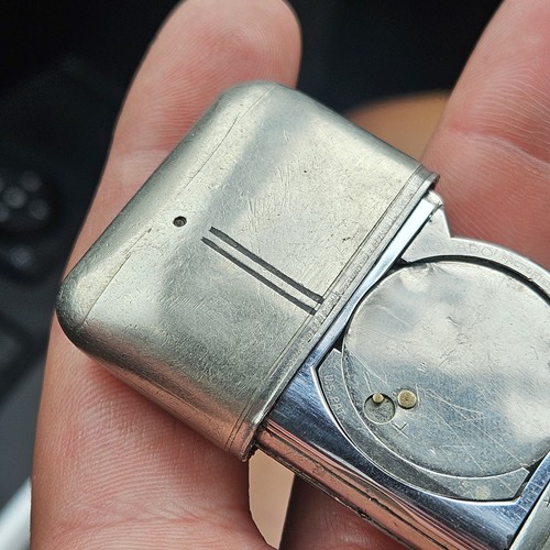 Rare Vintage Movado "Cult Clock" Purse Travel Ermetophone Swiss Mechanical AS-IS - Bild 8 von 13