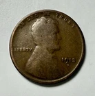 1913 D Lincoln Wheat Cent, Better Date, Circulated With Fine Details