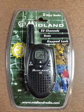 Midland G4  2 Way Radio Up To 3 Miles 22 Channel BRAND NEW