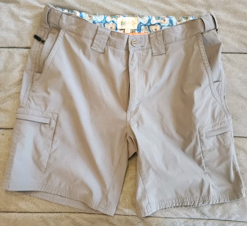 Territory Ahead T2958 Mission Comfort Cargo Nylon Short Grey Men Size 36W/9"I - Picture 6 of 15