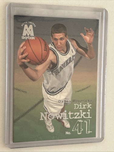 DIRK NOWITZKI 1998-99 Skybox Molten Metal 'Metal Smiths' Rookie - Picture 1 of 2