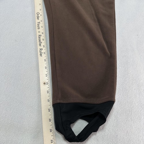 Final Approach Hose Herren XL braun Fleece Polyester Steigbügel Jagd Outdoor warm - Bild 9 von 9