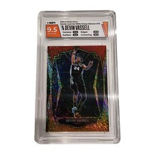 2020-21 Select Devin Vassell Red White Orange Shimmer Rookie Premier Level #179 