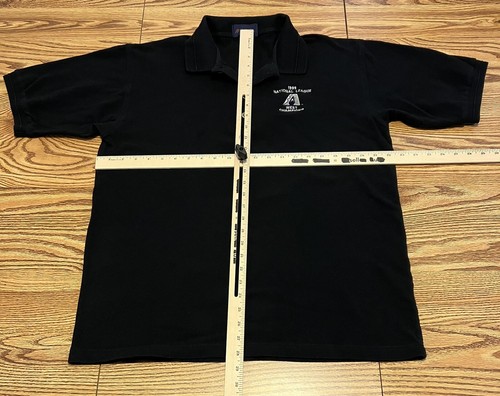 Arizona Diamondbacks Mens L VTG Polo Shirt 1999 N.L. West Champs Black Baseball - Picture 7 of 9