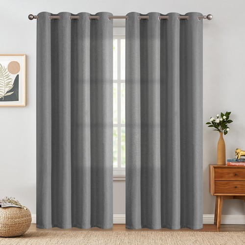1 Panel Blackout Darkening Superior Quality Curtain Grommet Thermal Panel - Picture 48 of 126