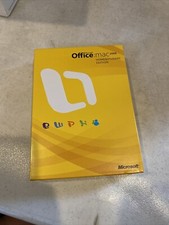 Microsoft Office 2008 Home & Student Edition for Mac w/ 3 Product Keys 