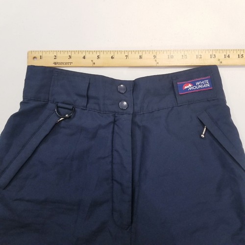 White Mountain Snow Ski Pants Women Size 10 Blue - Picture 4 of 23