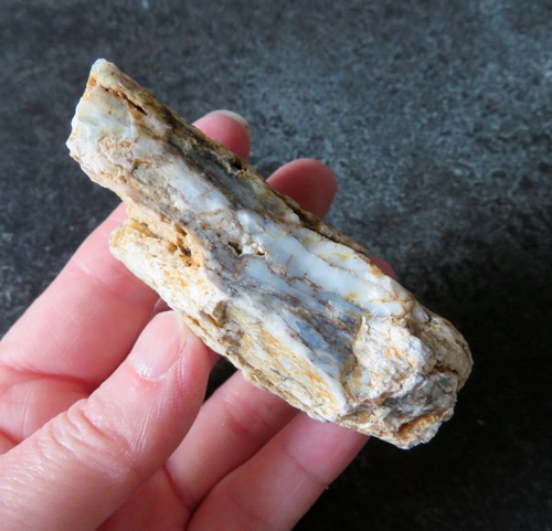 SELTENE MONTIERUNG SHASTA OPAL (95,9 Gramm / 46 mm) NATURSTÜCK (B5) 'HEILIG' - Bild 1 von 7