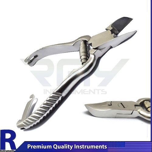 Manicure Pedicure Podiatrist Nail Care Kit Instruments Toenail Nippers Clipper - Picture 3 of 5