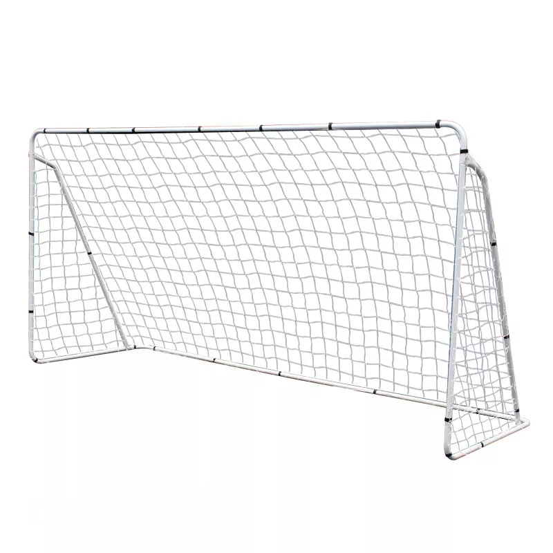 12 x 6' Portable Soccer Goal Net Steel Post Frame Backyard Football  Training Set