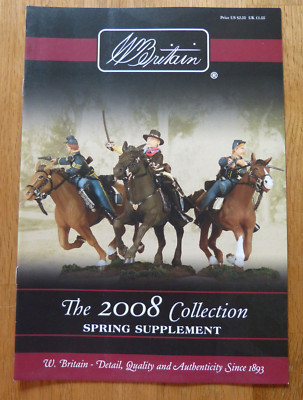 Britains Figuren Katalog 2008 Spring Collection, W. Britain catalogue