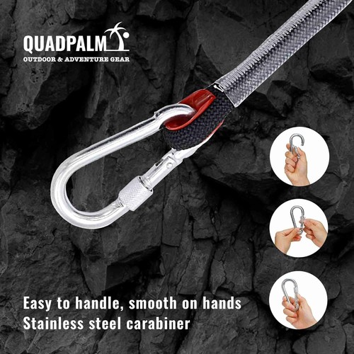Premium Multifunctional Grappling Hook - 10m Rope & Folding Claws for Climbing - Picture 8 of 11