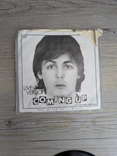 Paul McCartney Coming Up / Wings Lunch Box (45 RPM 1-11263 1980 Columbia) - Picture 4 of 5