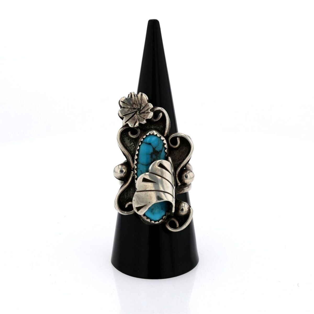 Powerful Vintage Navajo Turquoise Native American Jewelry Silver Ketoh Bracelet Old Vtg Powerful Vintage Navajo Turquoise Native American Jewelry Silver Ketoh Bracelet Old Vtg