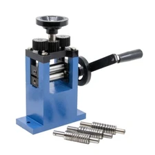 Mini Roller Wire Shaper with Flat and Pattern Rollers - SFC Tools - 48-145